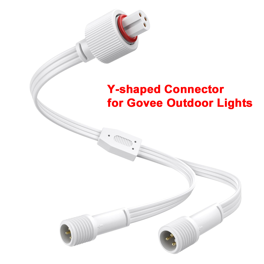 Outdoor Lighting Construction - Y-förmiger Anschluss für Govee Außenleuchten IP68