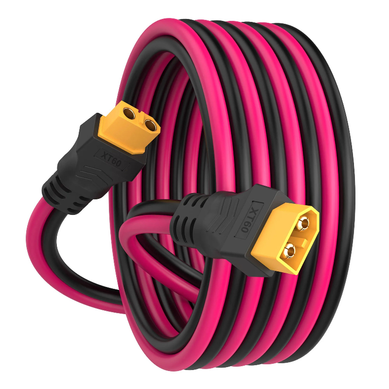 Outdoor Lighting Extension Cable - XT60-Verlängerungskabel 12AWG XT60-zu-XT60-Kabel, mit Stecker-zu-Buchse-Steckverbindern, geeignet