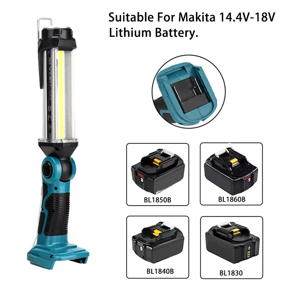 Outdoor Lighting Up And Down - 2000LM LED-Arbeitsleuchte für Makita 20 V
