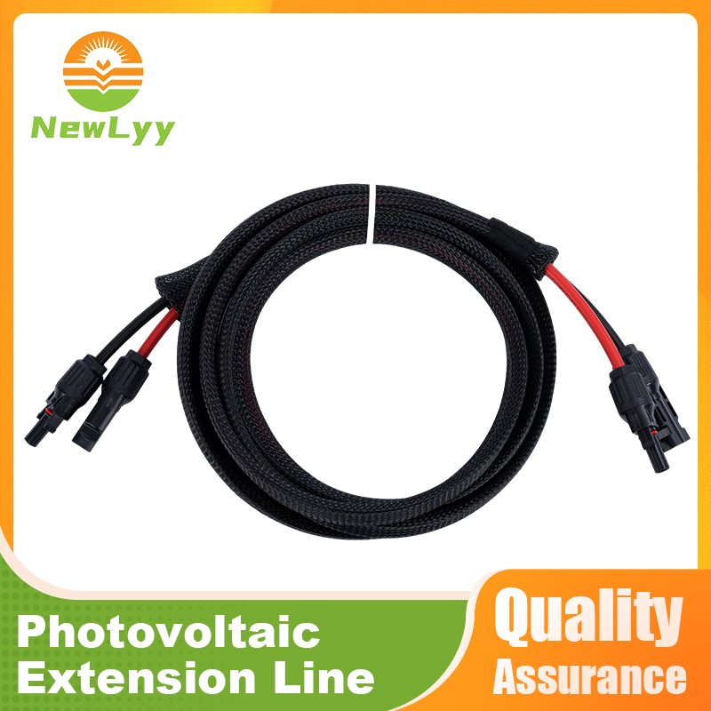 Outdoor Lighting Extension Cable - 10AWG 12AWG geflochtenes Solar-Verlängerungskabel PV-Draht für