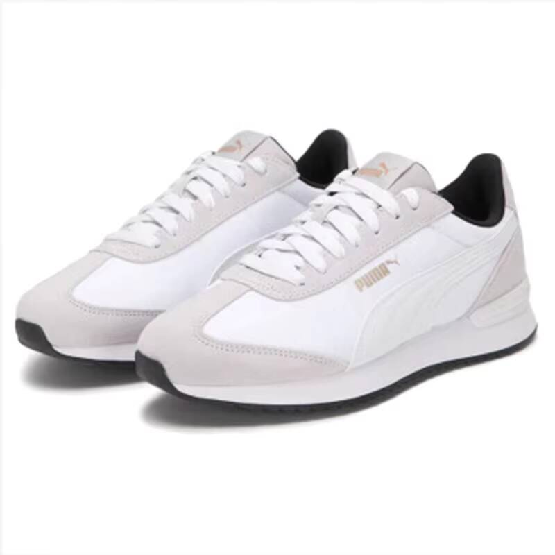 Outdoor Lighting Hong Kong - PUMA Off White, hellgraue Retro-Sneakers mit