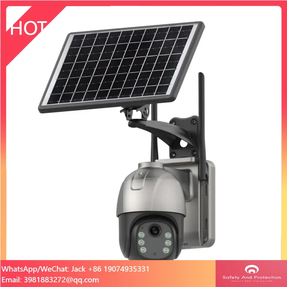Outdoor Lighting Wireless - Outdoor-Straßenbeleuchtung Drahtloses CCTV-Überwachungssystem AOV Smart AI