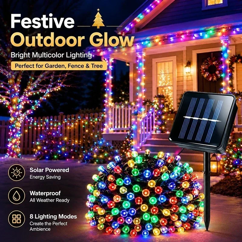 Solarbetriebene Lichterketten  – Solar Fairy String Bewertung und Preis