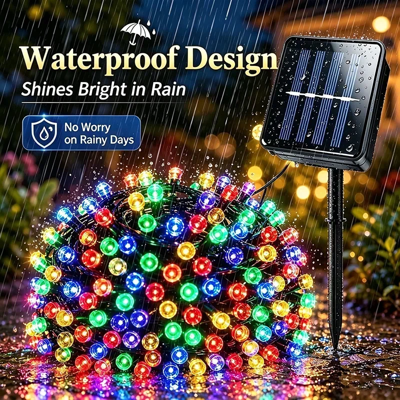 Solarbetriebene Lichterketten  – Solar Fairy String Bewertung und Preis