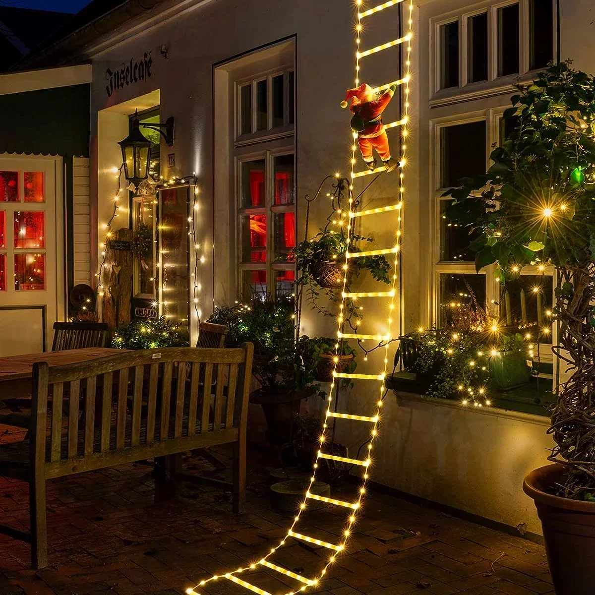 LED-Leiter Licht für Weihnacht – Outdoor Lighting Tree Bewertung und Preis