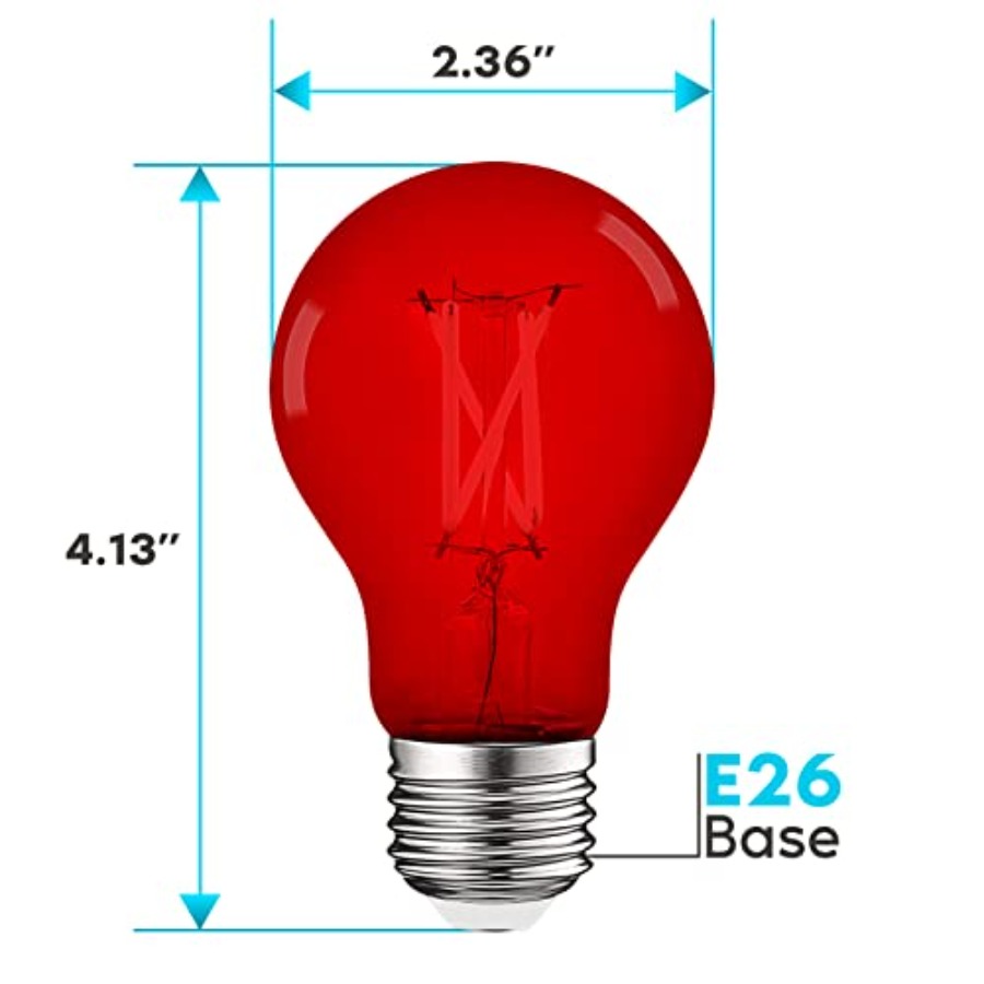 A19 Edison LED-Glühbirnen, 4,5 – Outdoor Lighting And Decor Bewertung und Preis