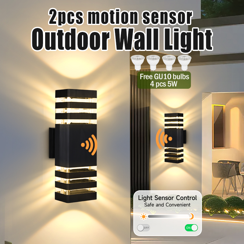 Sensor-Licht Außenwandleuchte  – Outdoor Lighting Up And Down Bewertung und Preis