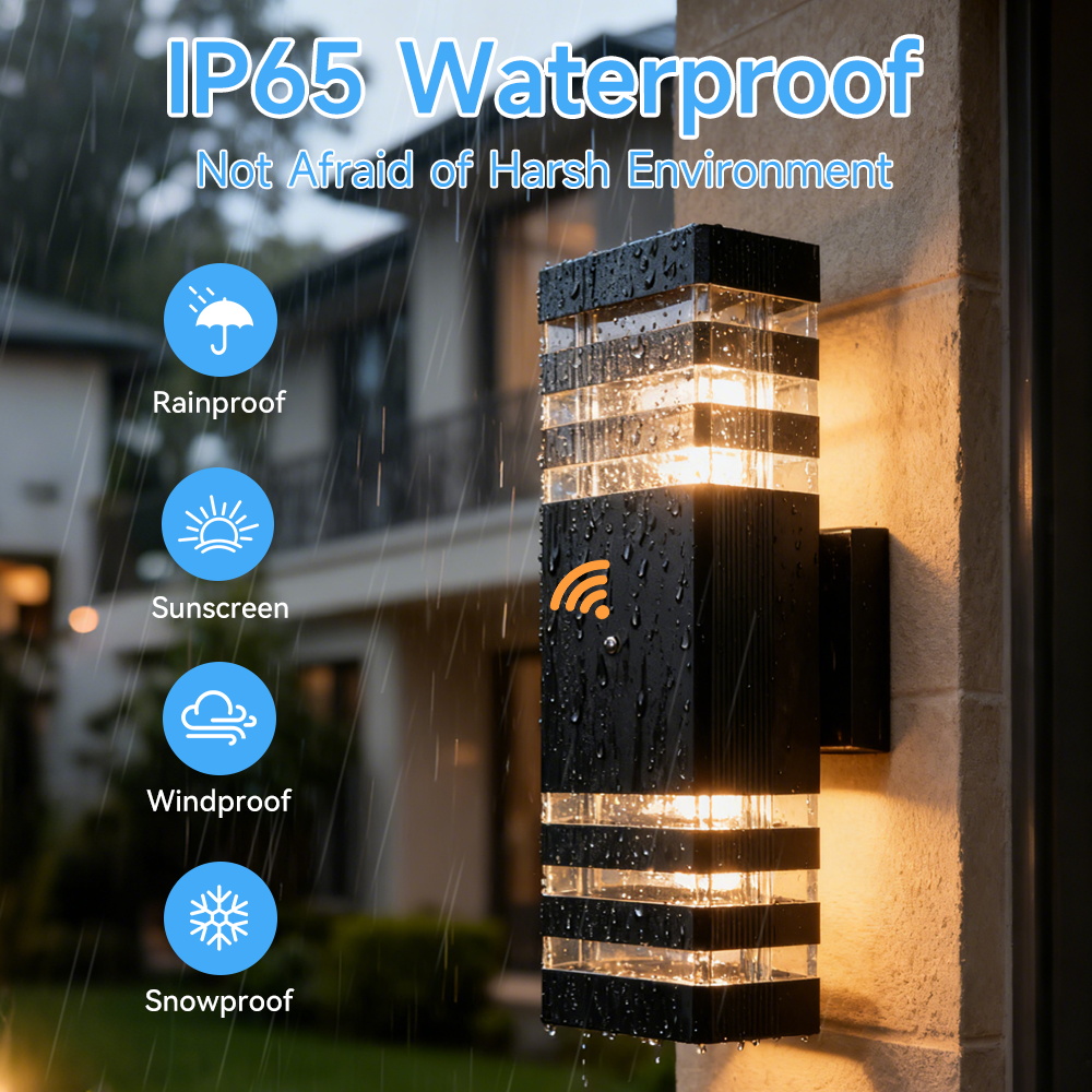 Sensor-Licht Außenwandleuchte  – Outdoor Lighting Up And Down Bewertung und Preis