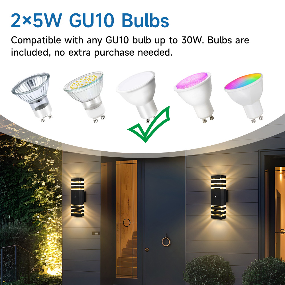 Sensor-Licht Außenwandleuchte  – Outdoor Lighting Up And Down Bewertung und Preis
