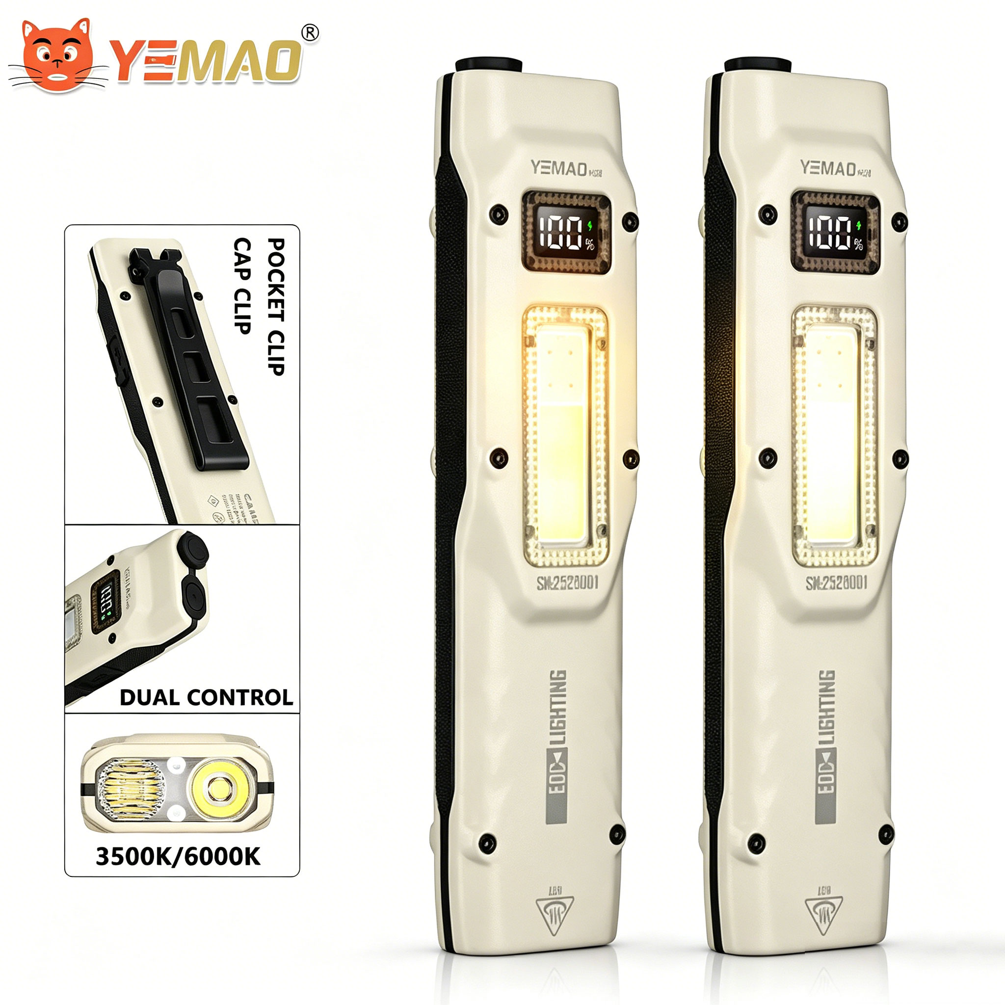 Tragbare 880LM YEMAO M28 Ultra – Outdoor Lighting Fixtures Bewertung und Preis