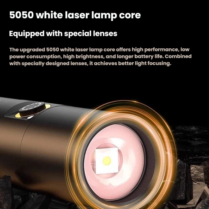 Starke LED-Taschenlampe, Typ-C – Outdoor Lighting Construction Bewertung und Preis