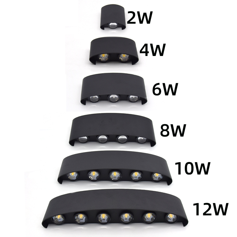 2W 4W 6W 8W 10W 12W LED-Wandle – Outdoor Lighting Up And Down Bewertung und Preis