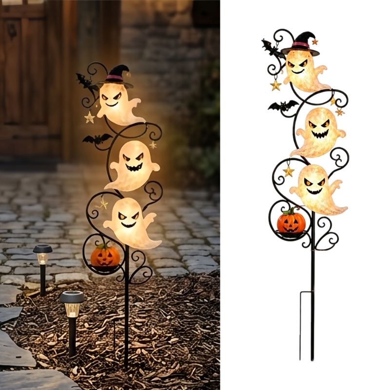 Solar-Halloween-Hofpfahl-Licht – Outdoor Lighting Accent Bewertung und Preis