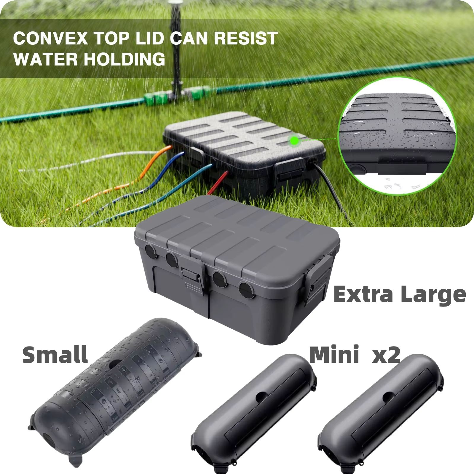 Große Wetterfeste Outdoor-Elek – Outdoor Lighting Extension Cable Bewertung und Preis