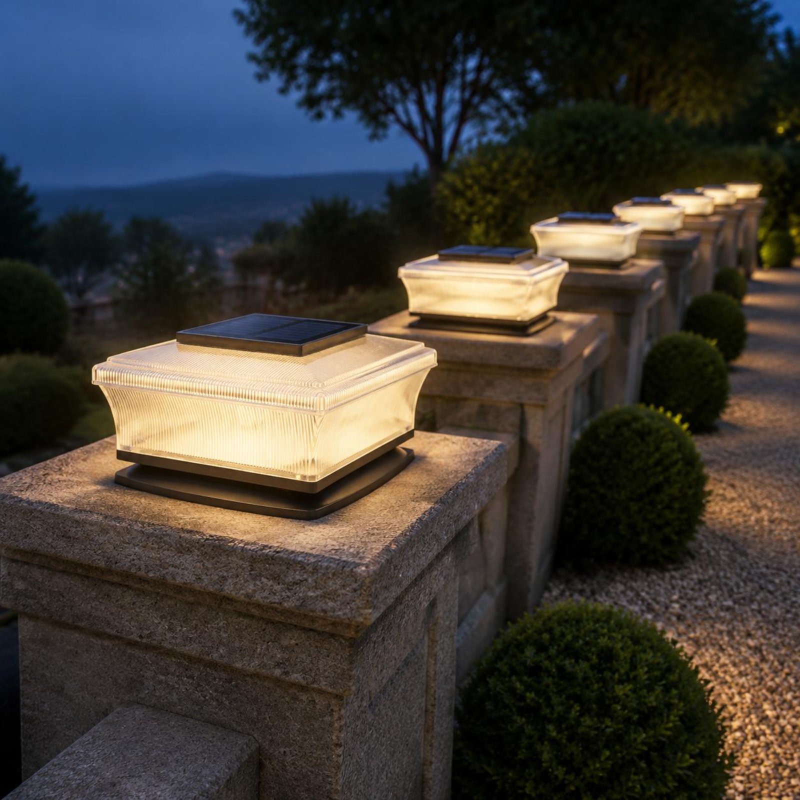 Solar-Pfostenkappenleuchte Kab – Outdoor Lighting Wireless Bewertung und Preis