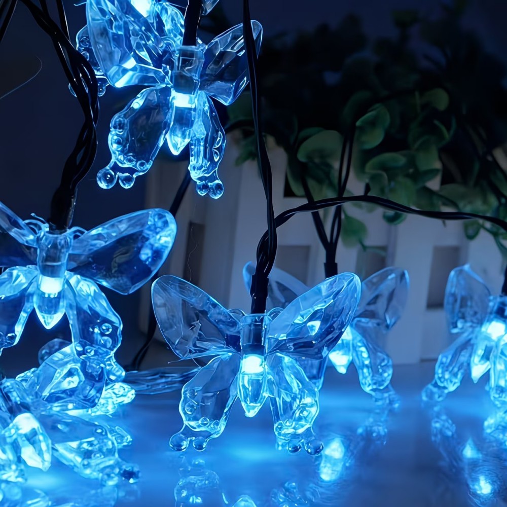Kristall-Schmetterling Außen-L – Solar Fairy String Bewertung und Preis