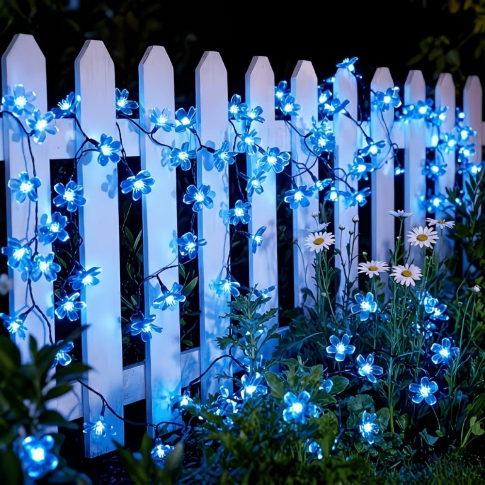 Solar-Kirschblüten-Lichterkett – Solar Fairy String Bewertung und Preis