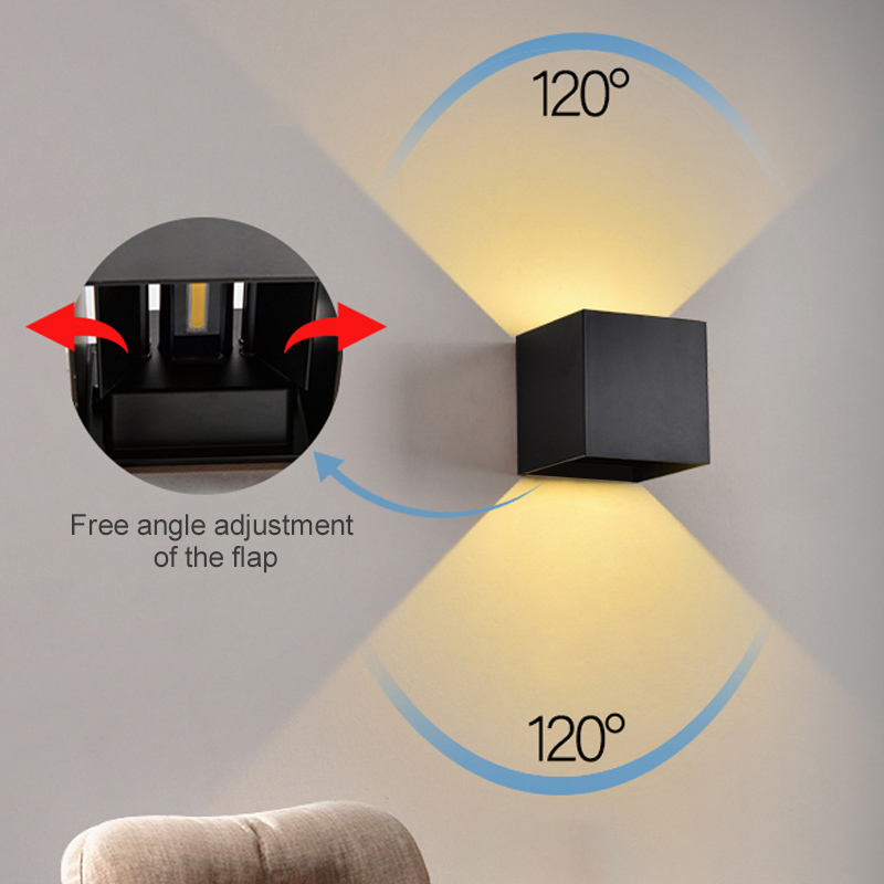 LED-Wandleuchten, 7 W, kaltwei – Outdoor Lighting Up And Down Bewertung und Preis