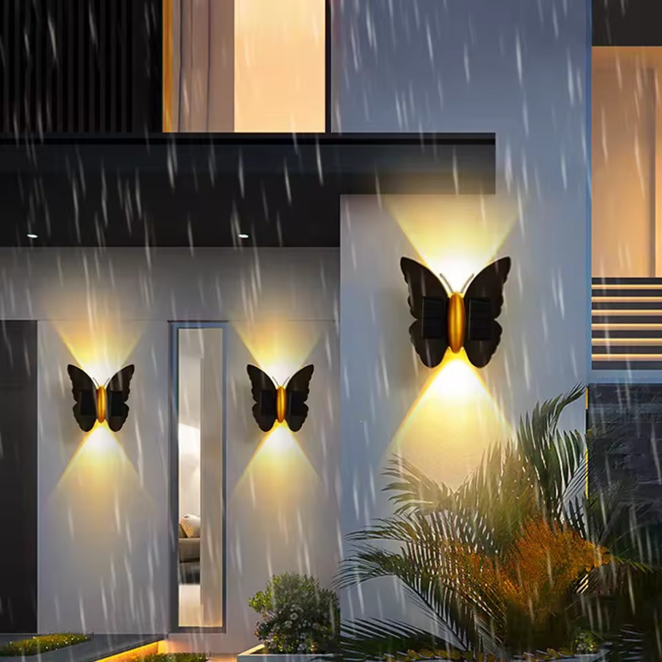 1–5 Stück Solar-Schmetterlings – Outdoor Lighting Accent Bewertung und Preis