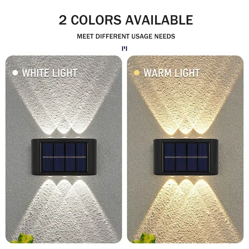 COB Solar-Wandleuchte für Auße – Outdoor Lighting Up And Down Bewertung und Preis