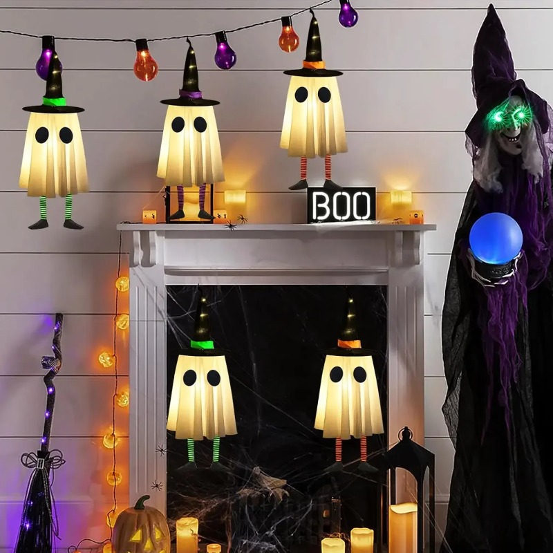 Halloween-Hängegeister-Dekorat – Outdoor Lighting Tree Bewertung und Preis
