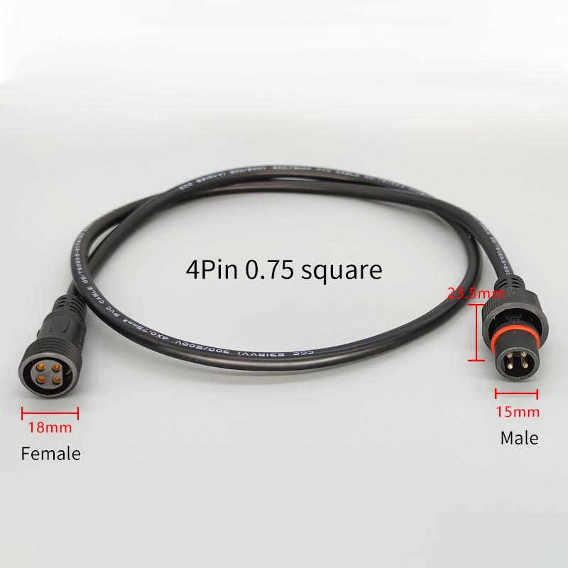 Männlich Weiblich Stecker Kabe – Outdoor Lighting Extension Cable Bewertung und Preis