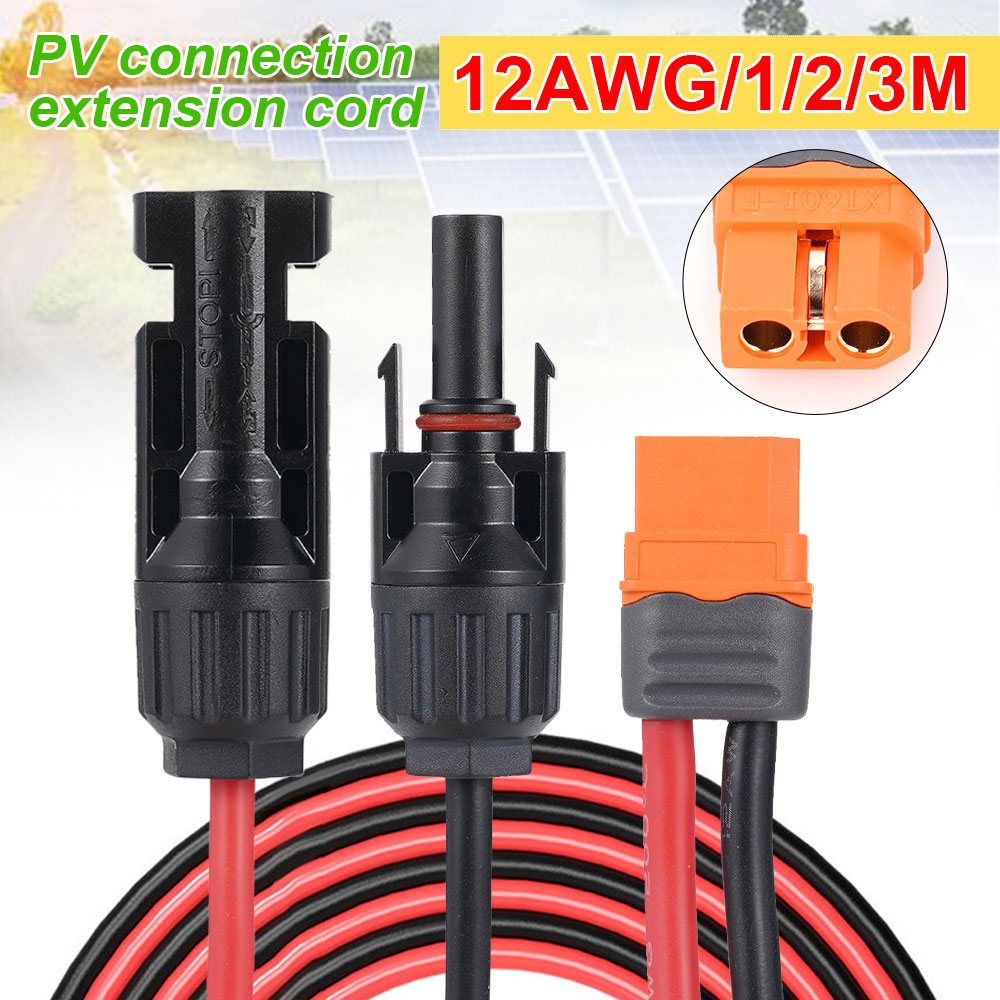 Solarladekabel Xt60-Adapter au – Outdoor Lighting Extension Cable Bewertung und Preis
