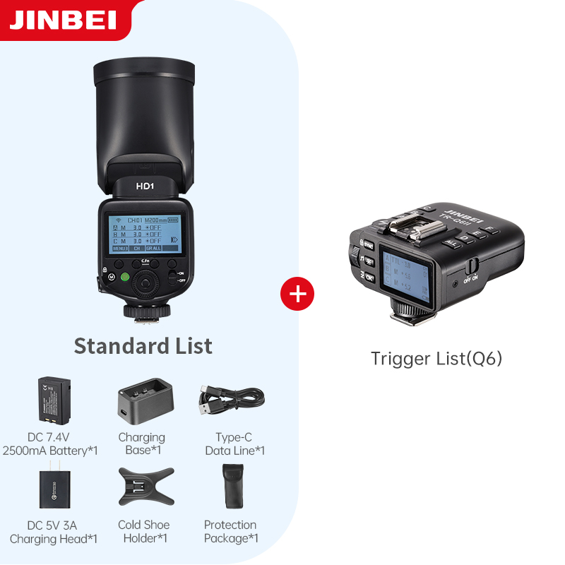 JINBEI HD-1 Kamera-Blitzlicht  – Outdoor Lighting Kit Photography Bewertung und Preis