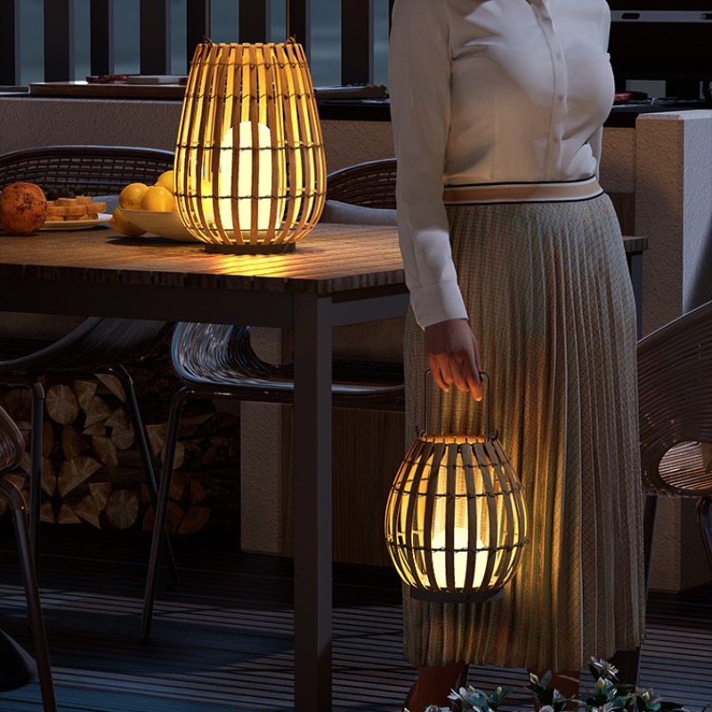 Luxuriöse Solar-Rattan Wasserd – Outdoor Lighting Accent Bewertung und Preis