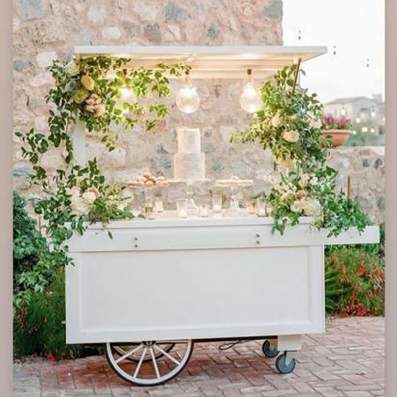 Holz-Süßigkeiten- und Dessert- – Outdoor Lighting Rental For Party Bewertung und Preis