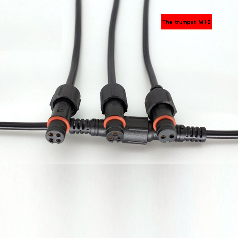 M10 Wasserdichter Steckverbind – Outdoor Lighting Extension Cable Bewertung und Preis