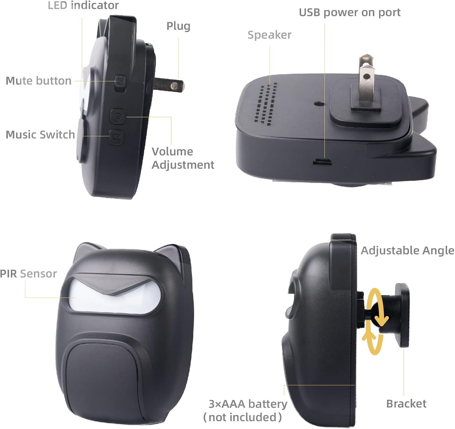 Bewegungsmelder-Alarmsystem, 3 – Wired Pathway Light Bewertung und Preis