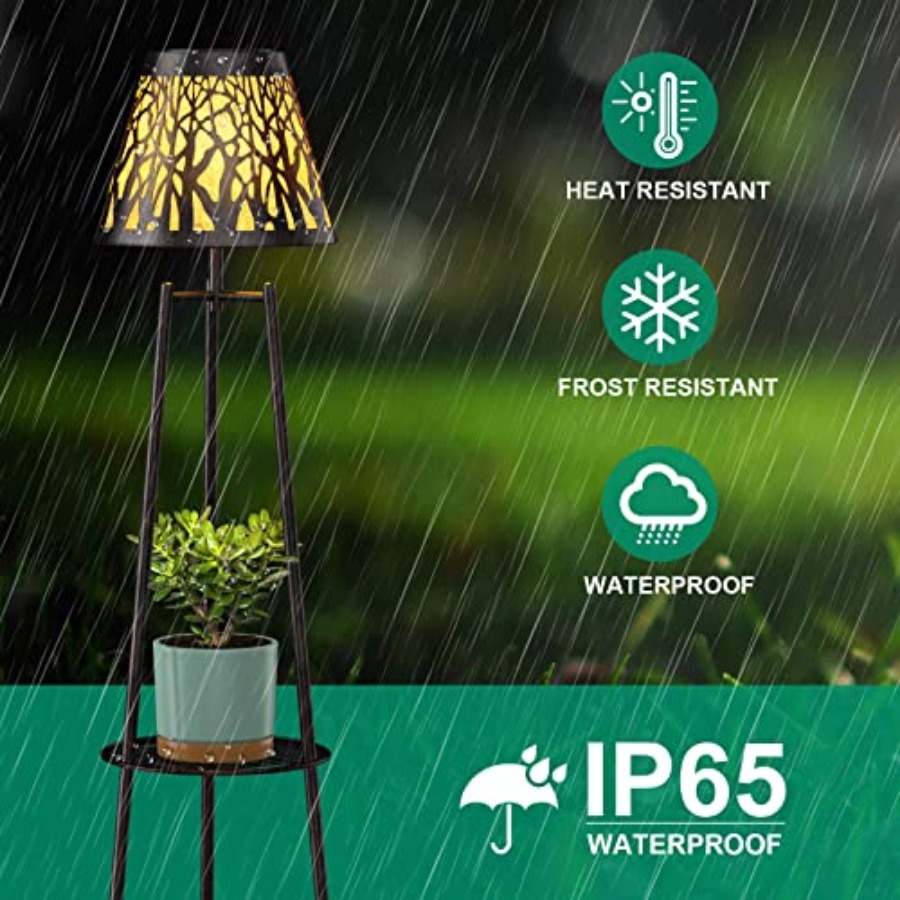 2er-Pack Solar-Bodenleuchte fü – Outdoor Lighting And Decor Bewertung und Preis