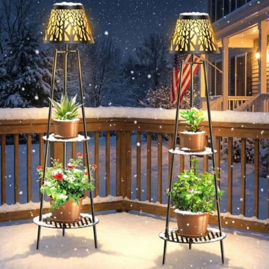 2er-Pack Solar-Bodenleuchte fü – Outdoor Lighting And Decor Bewertung und Preis