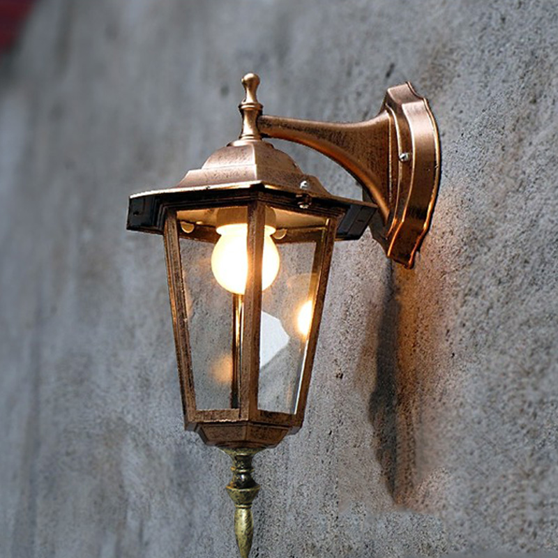 Europäischen Stil Retro Led Wa – Outdoor Lighting Up And Down Bewertung und Preis