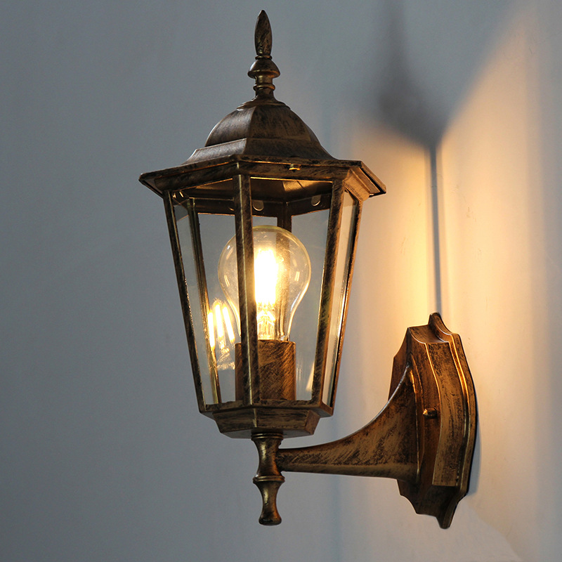 Europäischen Stil Retro Led Wa – Outdoor Lighting Up And Down Bewertung und Preis