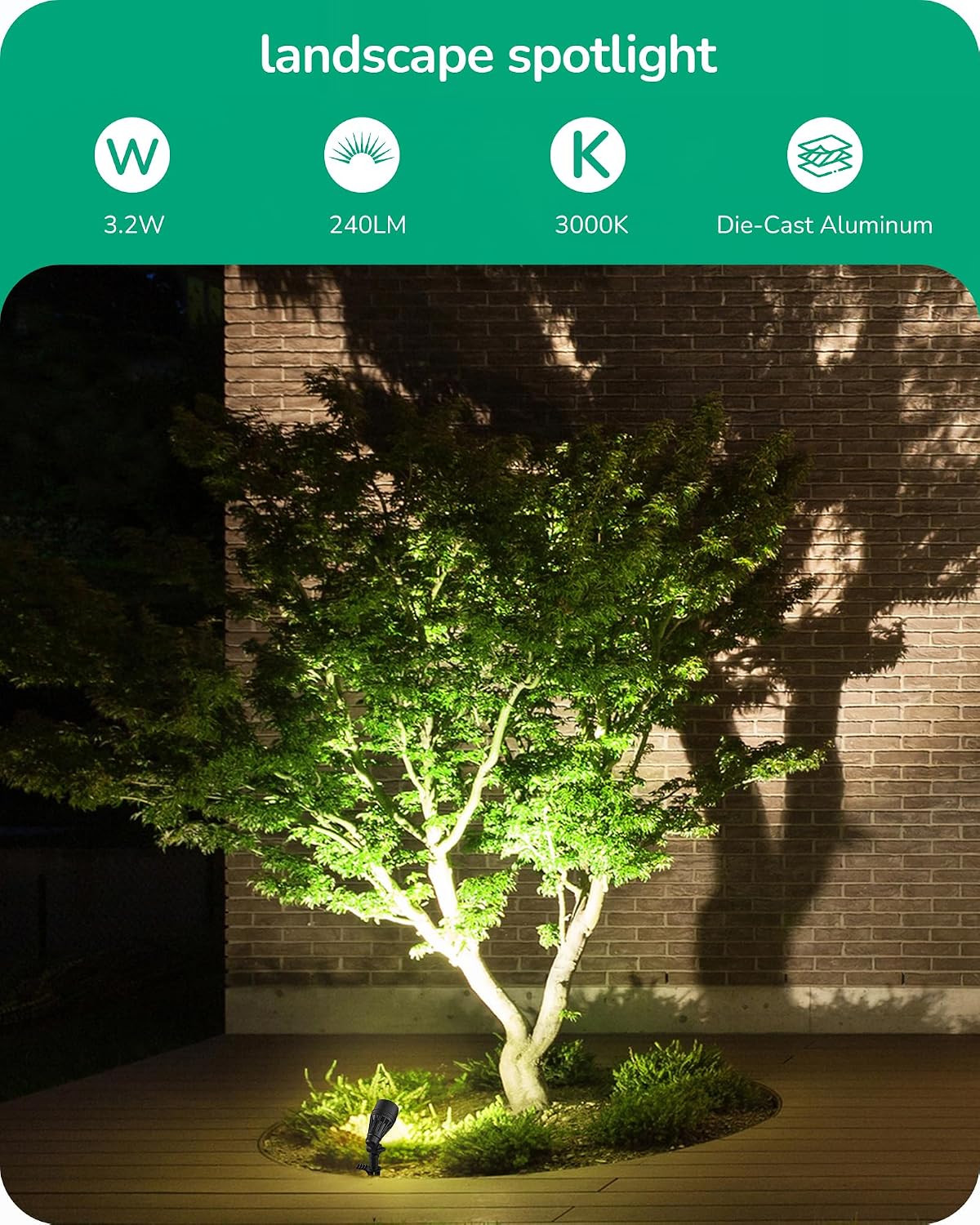 Niederspannungs-Strahler mit A – Outdoor Lighting Tree Bewertung und Preis