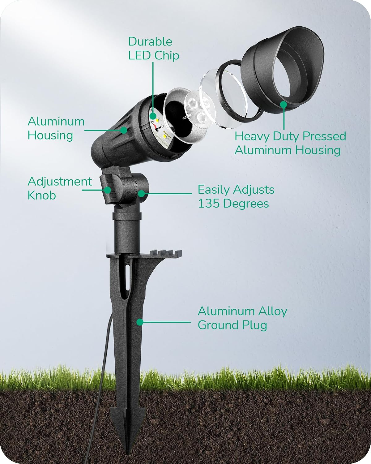 Niederspannungs-Strahler mit A – Outdoor Lighting Tree Bewertung und Preis
