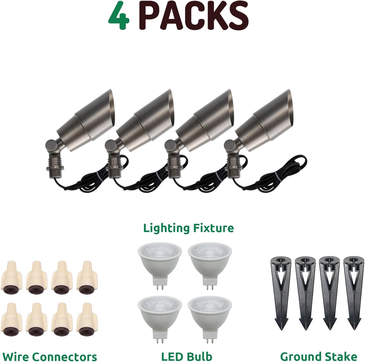 Massive Messing-LED-Landschaft – Outdoor Lighting Tree Bewertung und Preis