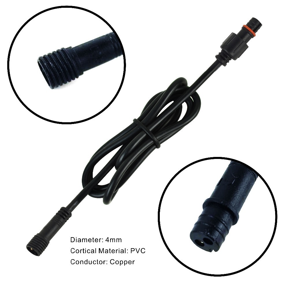 2-poliges DC-LED-Kabel, 1 Mete – Outdoor Lighting Extension Cable Bewertung und Preis