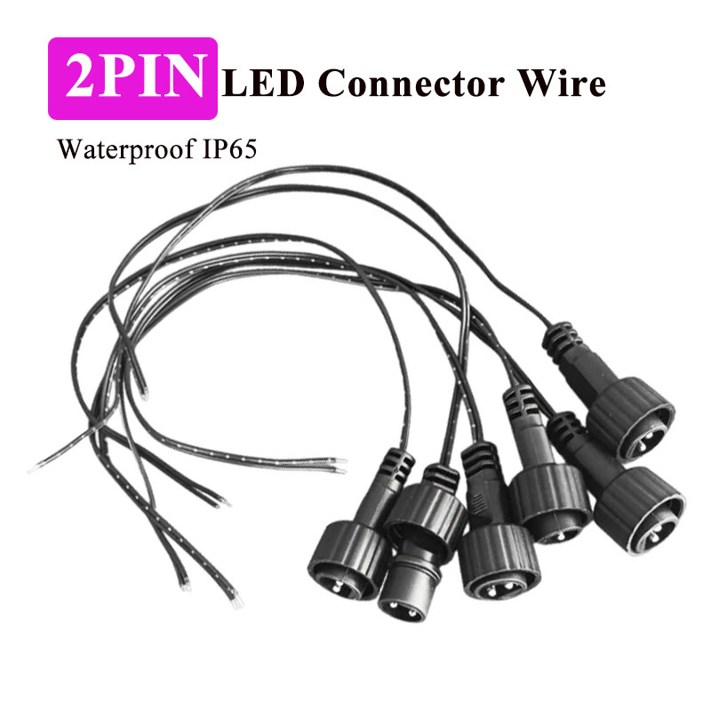 Outdoor 2-Pin LED-Verbinder mi – Outdoor Lighting Extension Cable Bewertung und Preis