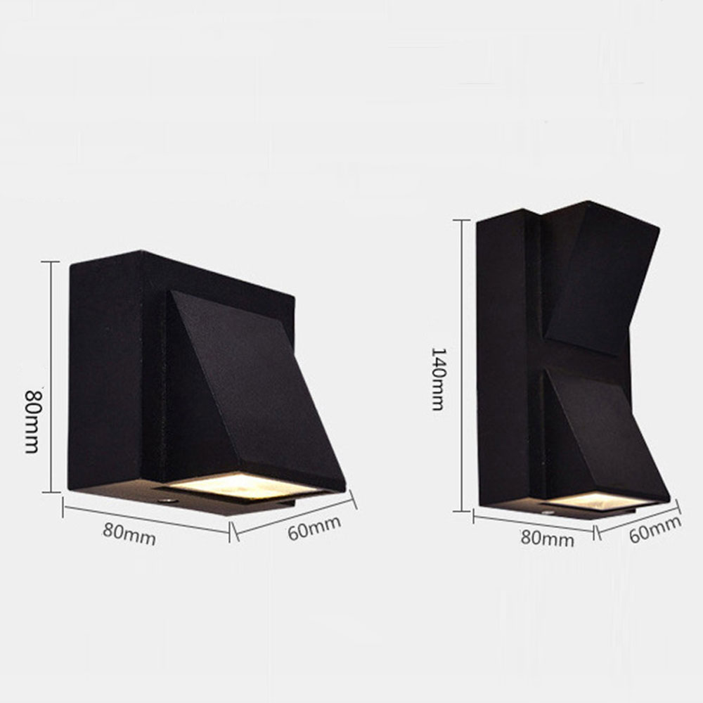 5W 10W Moderne Einfache Kreati – Outdoor Lighting Up And Down Bewertung und Preis