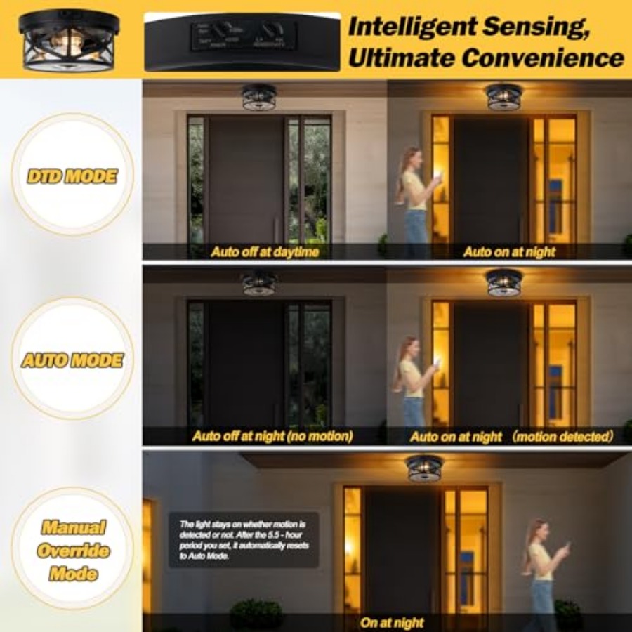 Deckenleuchte mit Bewegungsmel – Outdoor Lighting Fixtures Bewertung und Preis