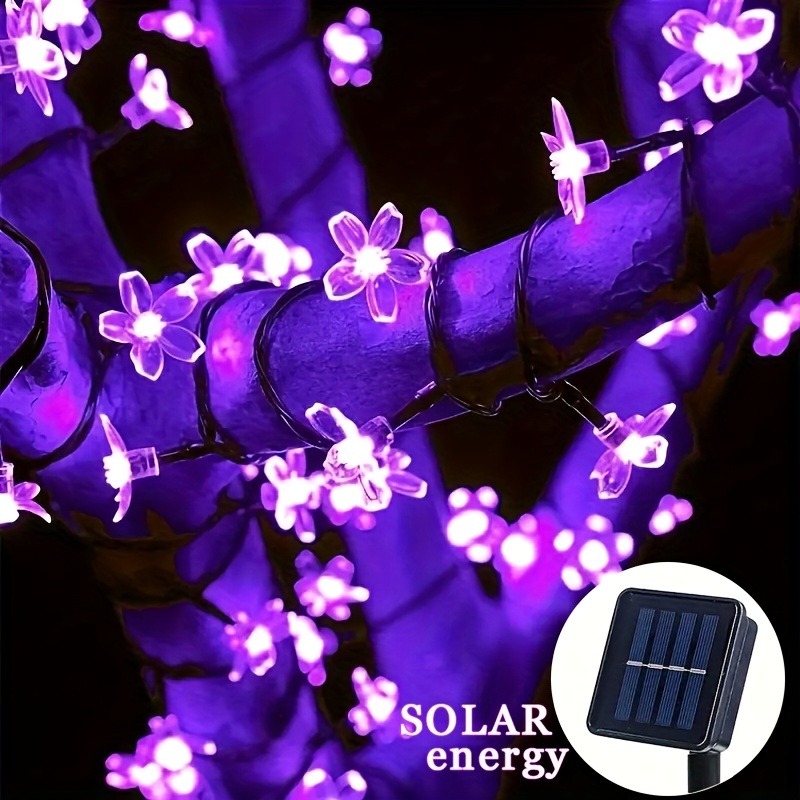Solar-Kirschblüten-Lichterkett – Solar Fairy String Bewertung und Preis
