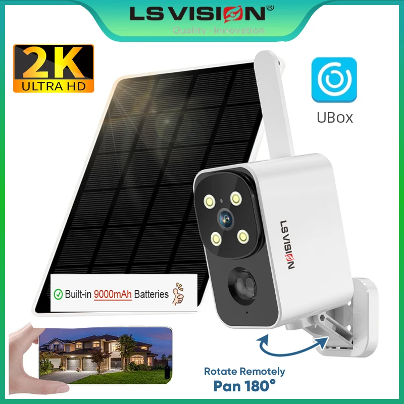 LS VISION Outdoor Solar Kamera – Outdoor Lighting Wireless Bewertung und Preis