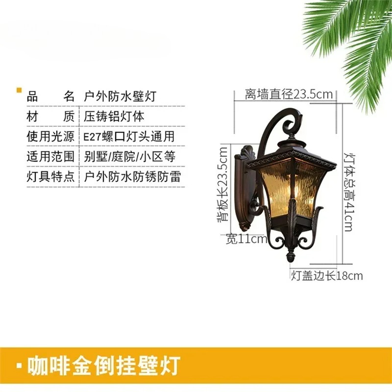 Villa-Community Europäischer S – Outdoor Lighting Up And Down Bewertung und Preis