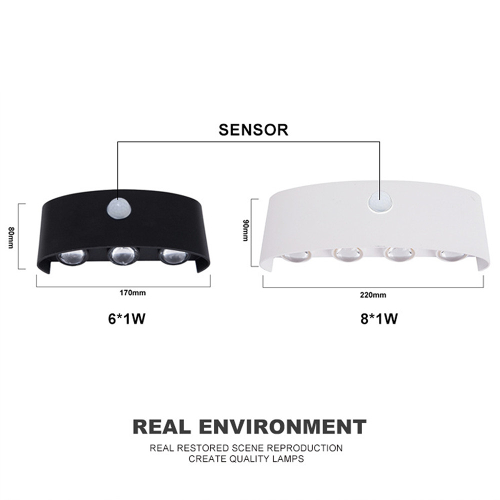 PIR Motion Sensor Wand Lampe A – Outdoor Lighting Up And Down Bewertung und Preis