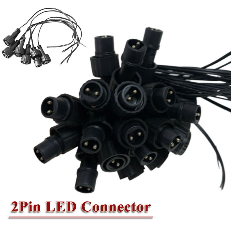 Outdoor LED 2-Pin-Verbinder mi – Outdoor Lighting Extension Cable Bewertung und Preis
