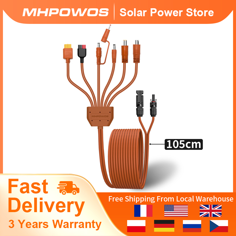 MHPOWOS 7-in-1 Solarpanel-Verb – Outdoor Lighting Extension Cable Bewertung und Preis