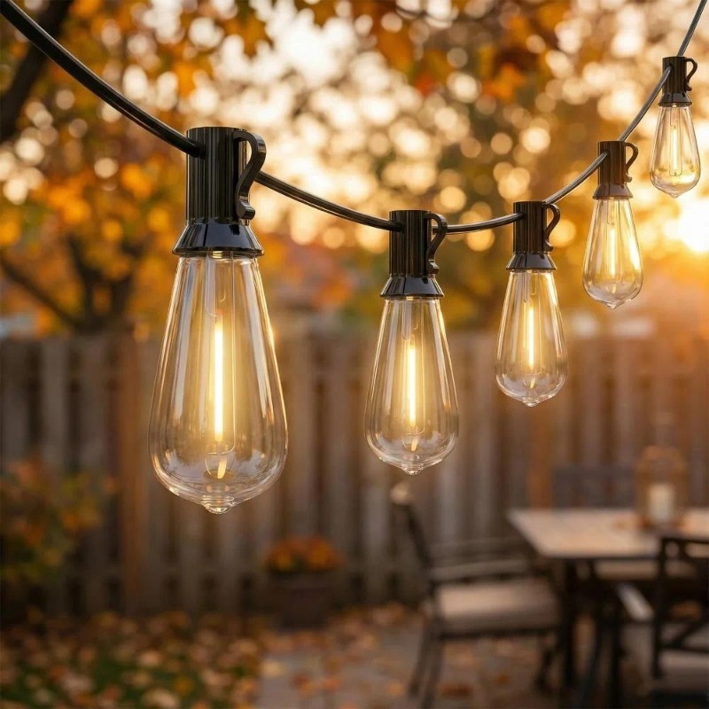 Solarbetriebene LED-Papaya-Lic – Solar Fairy String Bewertung und Preis